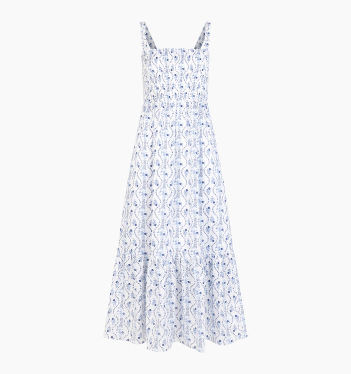 monogram: blue-vine-stripe