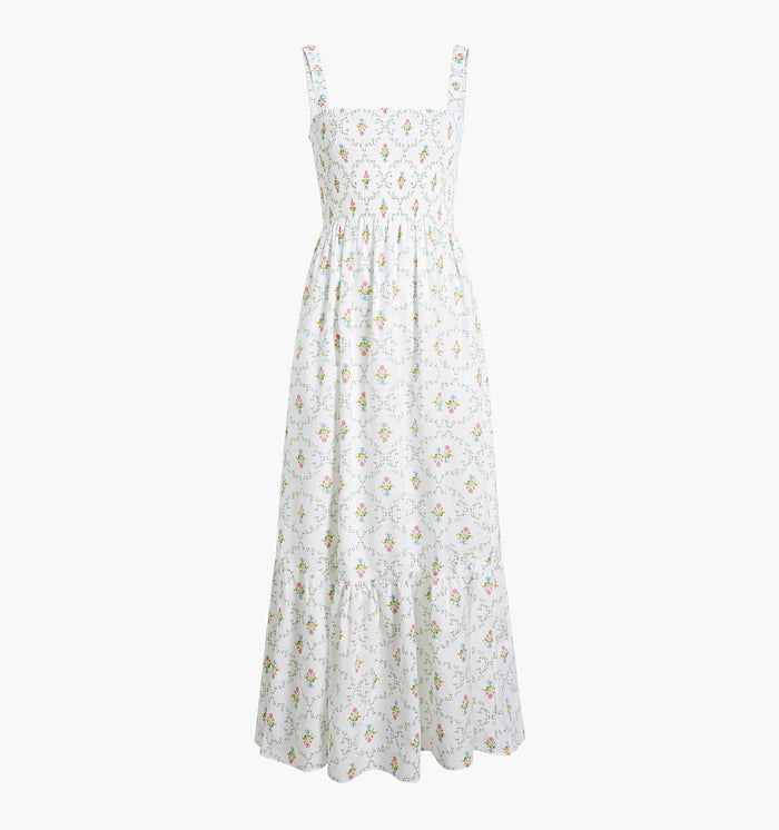 monogram: pastel-trellis-cotton