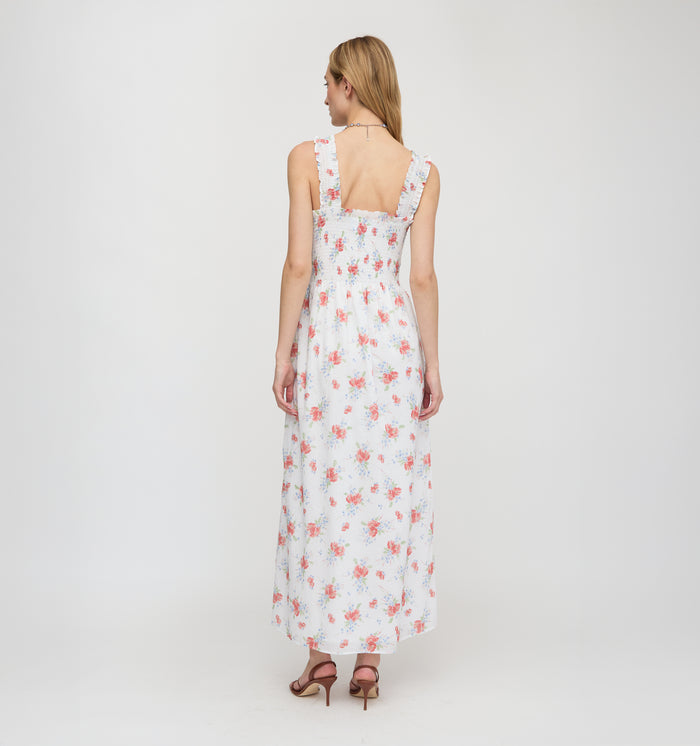 The Ashlyn Nap Dress - Sunburst Blossoms
