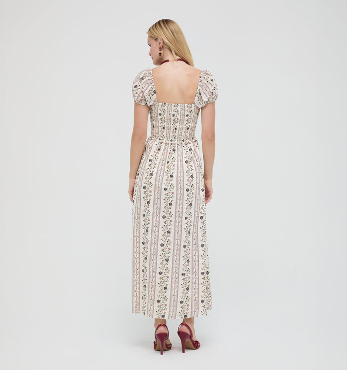 The Aster Nap Dress -  Kelmscott Ribbon Stripe