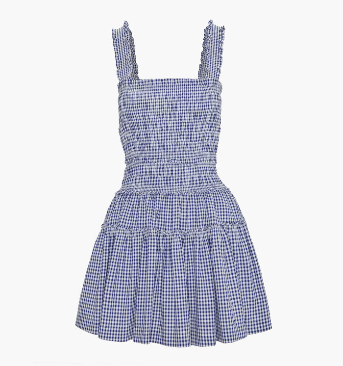 Navy Gingham / XXXS