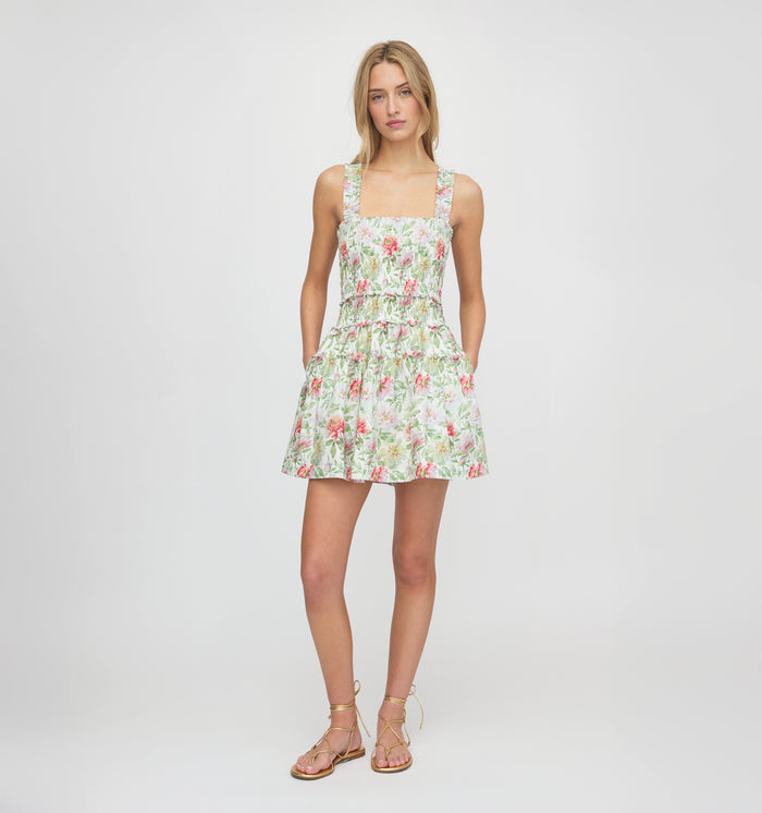 The Azalea Mini Nap Dress - Peony Chintz