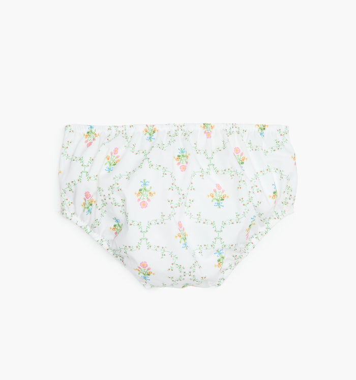 monogram:pastel-trellis
