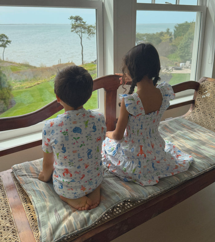 The Baby Lou PJ Set - Nantucket Seas