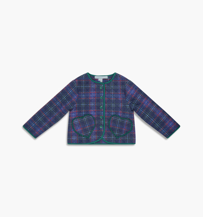 The Baby McNally Jacket -  Autumn Tartan Navy