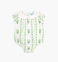 The Baby Nova Bubble - White/Green Arcadia Border