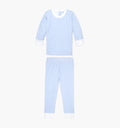 The Baby Sully PJ Set - Blue/White Stripe