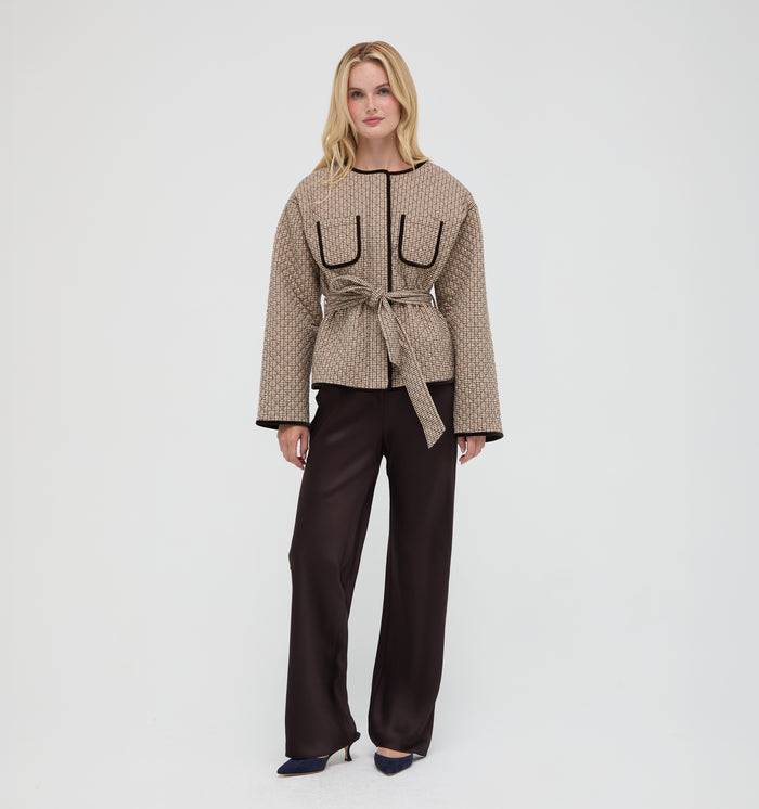 The Barrow Jacket - Hertford Houndstooth