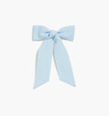 The Belle Bow - Powder Blue Grosgrain