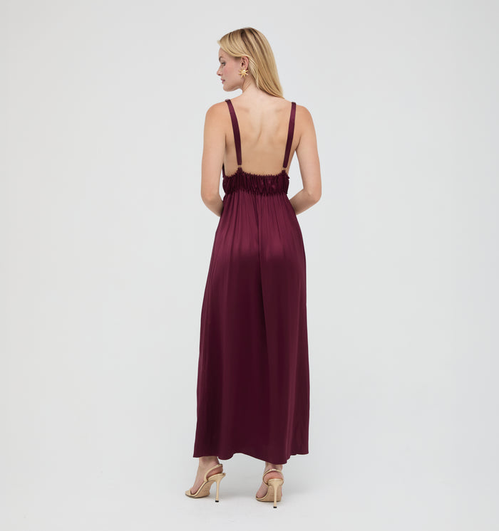 The Bonnie Dress -  Mulberry