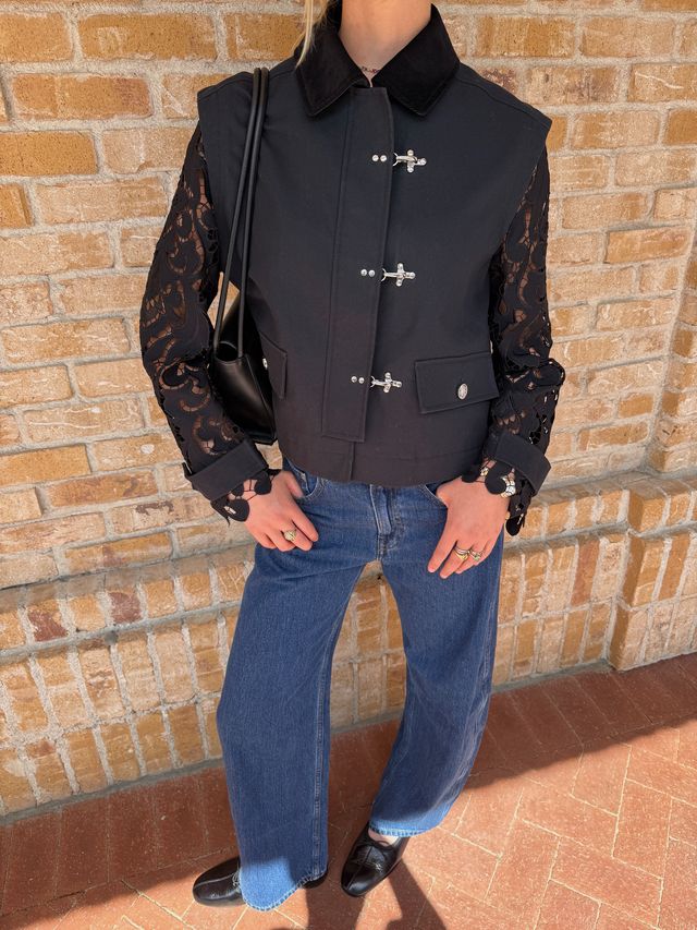 The Clarisse Jacket -  Black