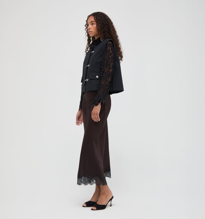 The Clarisse Jacket -  Black