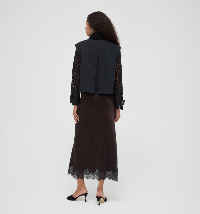 The Clarisse Jacket -  Black