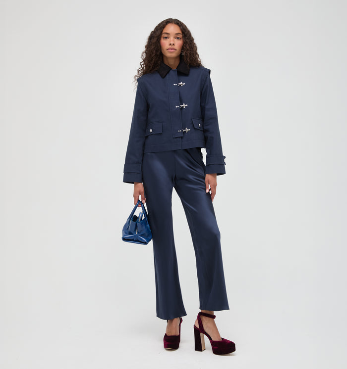 The Clarisse Jacket -  Navy