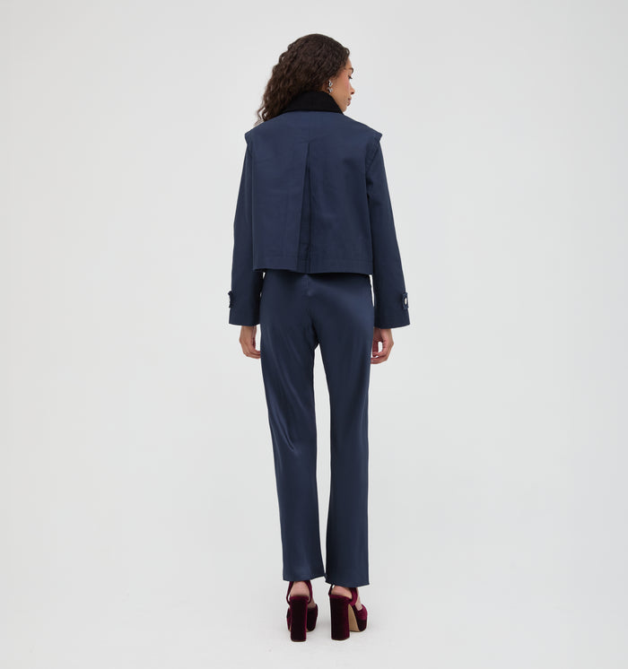 The Clarisse Jacket -  Navy