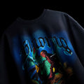 Premium oversized t-shirt with The Clash graphic and washed finish