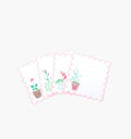 The Cocktail Napkin Set - Flower Pots