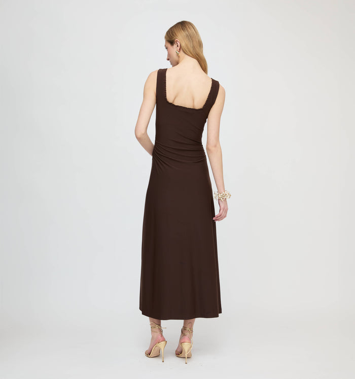 The Coraline Dress - Chocolate