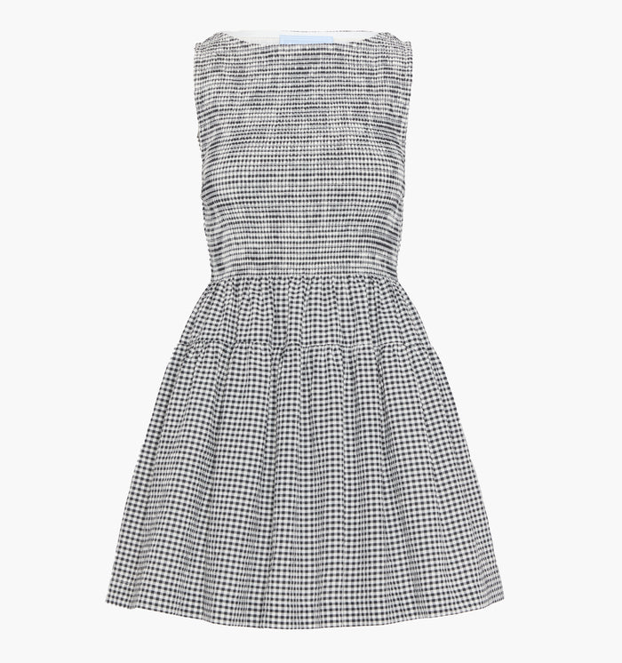 monogram: black-sand-gingham