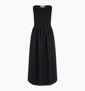 monogram: black-tonal-seersucker