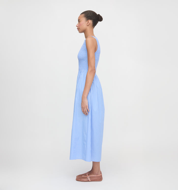 The Cosima Nap Dress - Blue Stripe