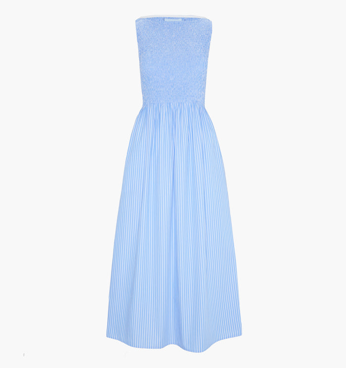 monogram: blue-stripe