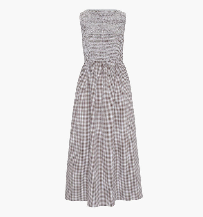 The Cosima Nap Dress - Chocolate Gingham
