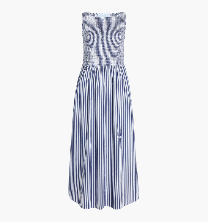 monogram: navy-stripe