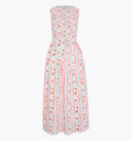 The Cosima Nap Dress - Pomegranate Stripe
