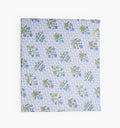 The Crib Sheet - Blue Block Print