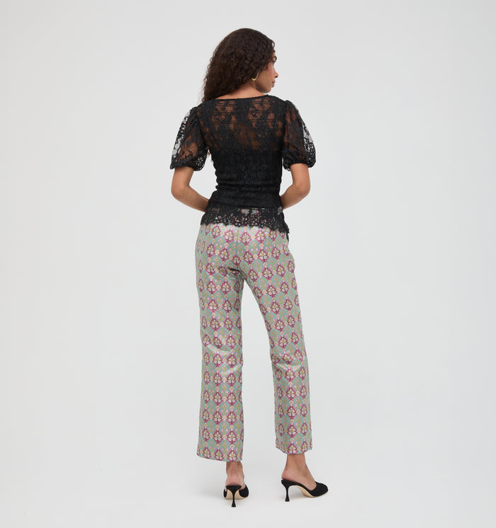 The Dalia Nap Top -  Black