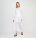 The Darinka Dress - White Medallion Lace