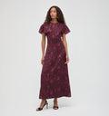 The Davina Dress - Annabelle Botanica Burgundy