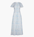 The Davina Dress - Blue Corsica Paisley