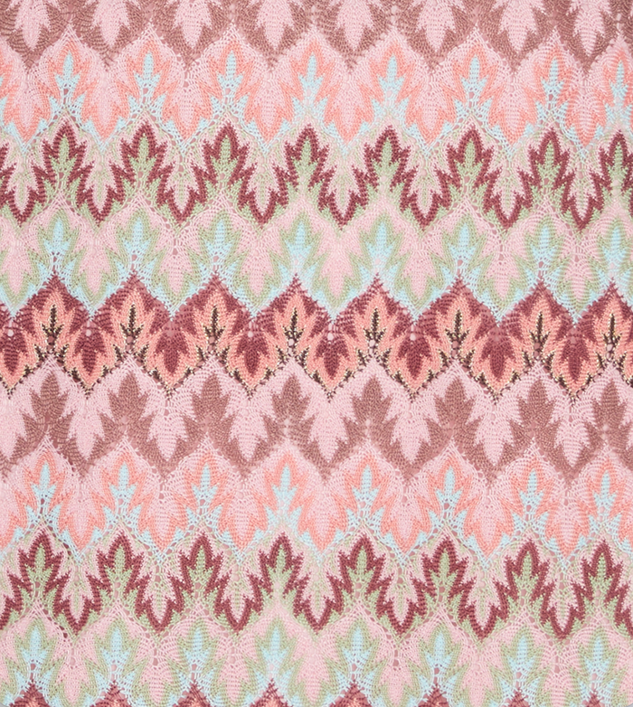 The Delia Top - Pink Multi Smooth Shimmer Knit