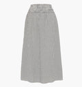 The Delphine Nap Skirt - Black/Sand Gingham