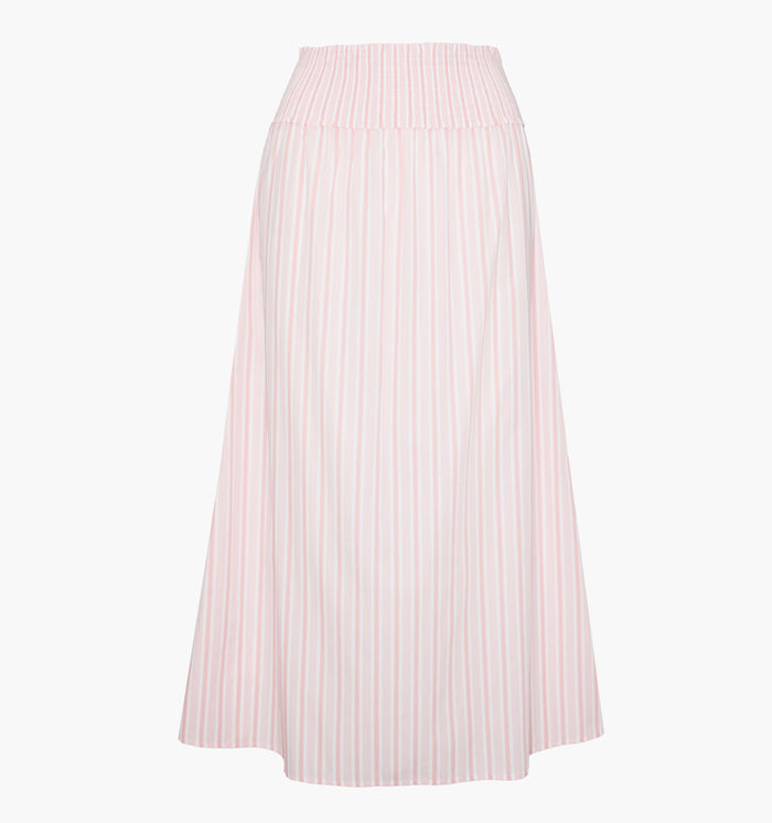 The Delphine Nap Skirt - Pink Variegated Stripe