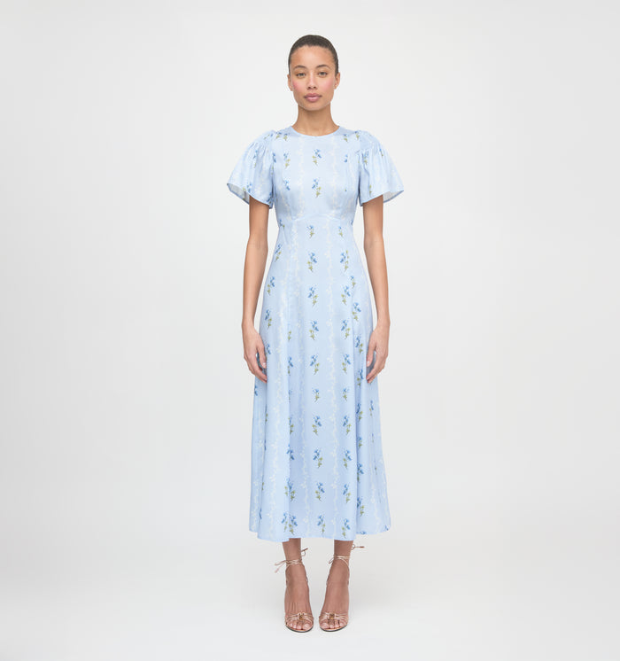 The Dominique Dress - Bluebell Waltz