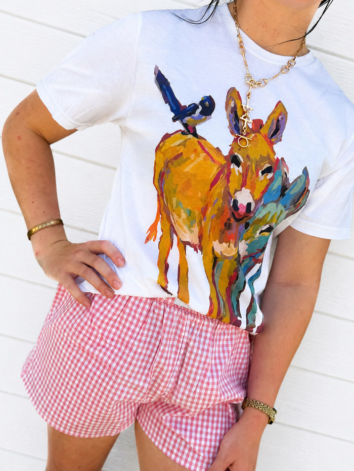 The Donkey Paint Tee