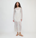 The Eliza Dress - Blue Dahlia Lace