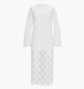 The Eliza Dress - White Daisy Crochet
