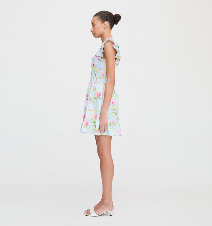 The Elizabeth Nap Dress - Hydrangea Chintz