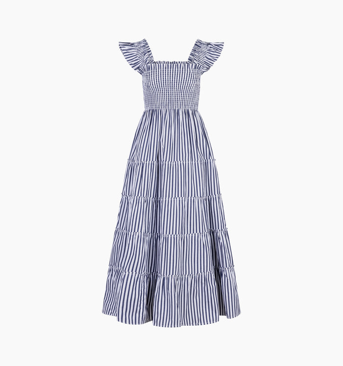 monogram: navy-stripe