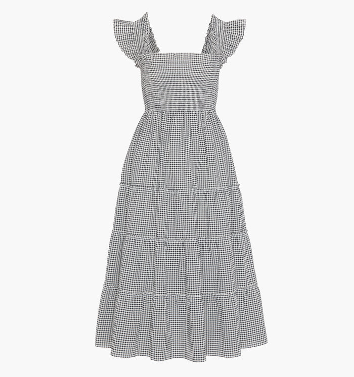 monogram: black-sand-gingham