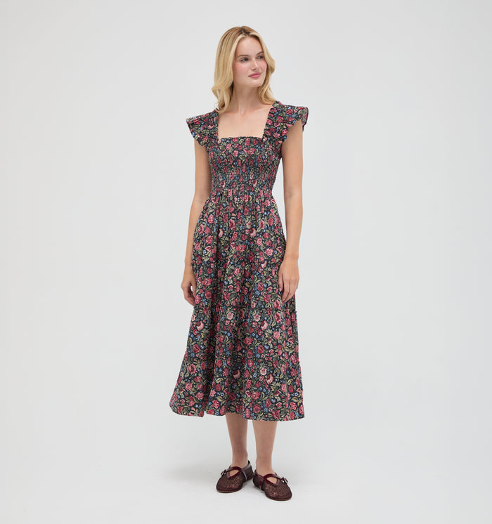 The Ellie Nap Dress -  Jacobean Sprig