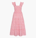 monogram: red-patchwork-doily-heart