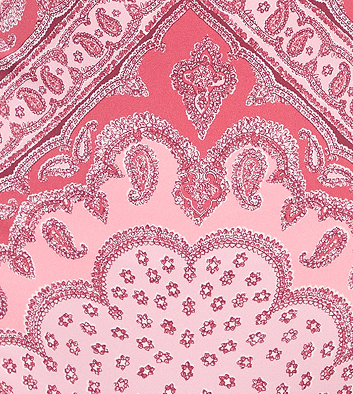 The Emerson One Piece - Berry Paisley Scarf
