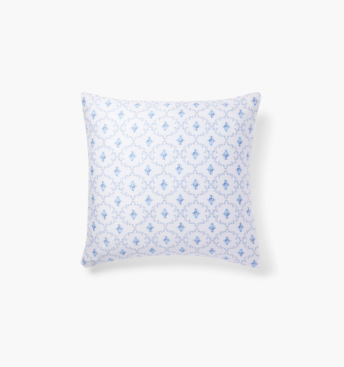 monogram:blue-trellis