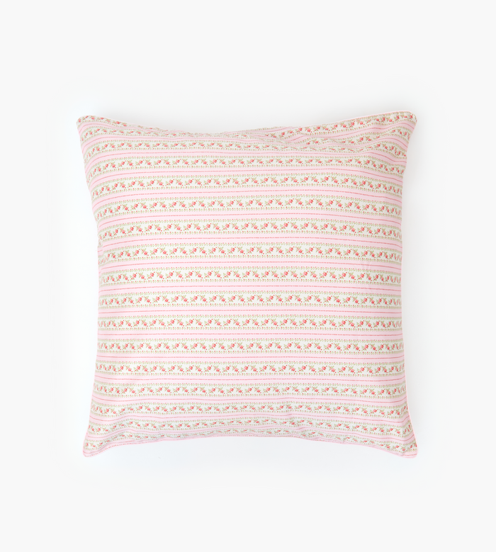 monogram: pink-floral-dot-stripe