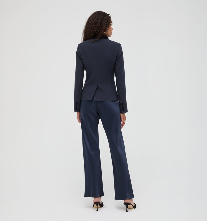 The Evalina Jacket - Navy